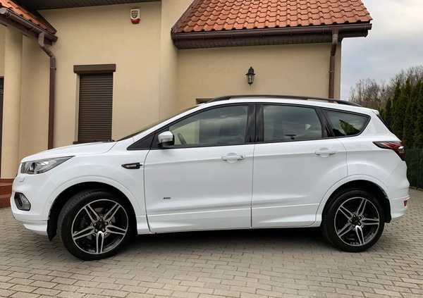 Ford Kuga cena 82800 przebieg: 73891, rok produkcji 2018 z Wojnicz małe 407